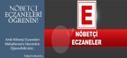NÖBETÇİ ECZANELER HIZIRTEPE.COM'DA