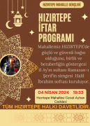 Hızırtepe İftar Programı 2024